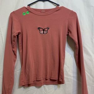 butterfly long sleeve